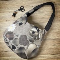 Appliqué Puppy Shoulder Bag