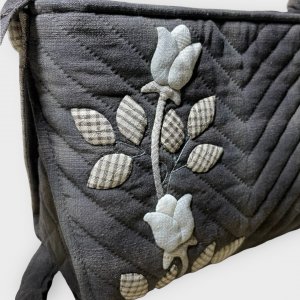 Handmade Fabric Crossbody Bag: Unmatched Elegance