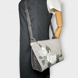 Handmade Fabric Crossbody Bag: Unmatched Elegance