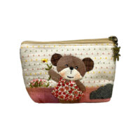 Handmade Beige Bear Purse