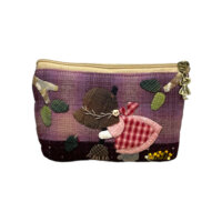 Handmade Purple Sunbonnet Purse