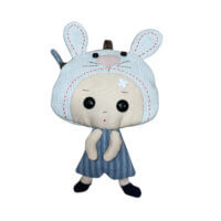 White Rabbit Hat Pouch